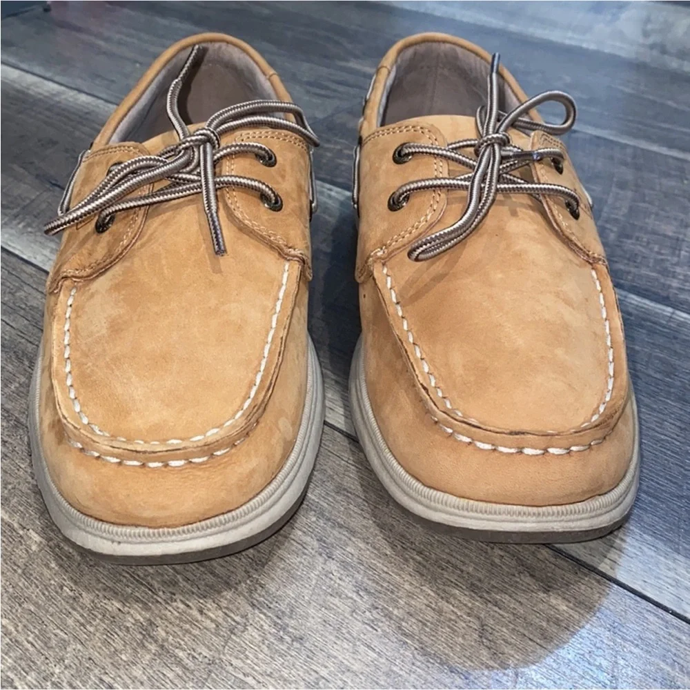 Authentic Sperry Top Sider men's designer leather boat shoes sz 7